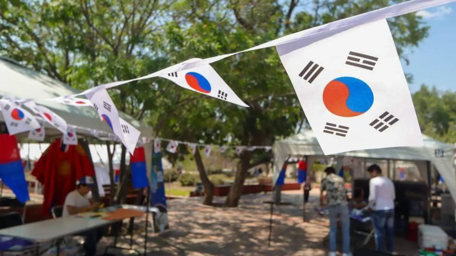 Banderas de Corea del Sur 